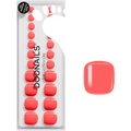 Künstliche Nägel, Soft Gel Press Ons Pediküre Sunset Coral Doonails