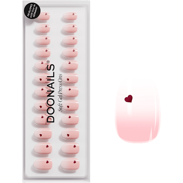Künstliche Nägel, Soft Gel Press Ons Secret Crush Doonails