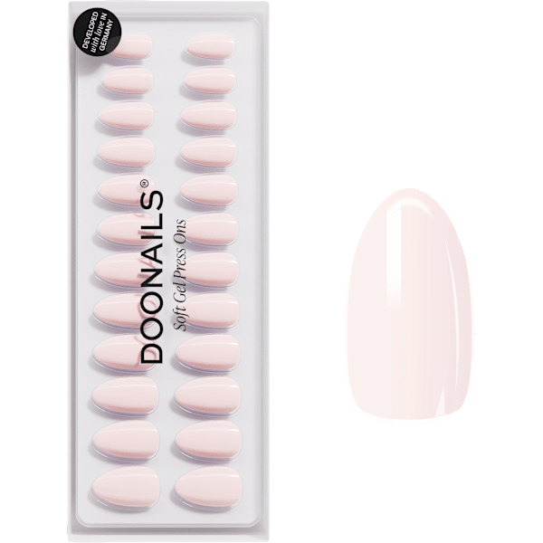 Künstliche Nägel, Soft Gel Press Ons Short Pillow Talk Short Almond Doonails