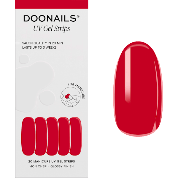 UV Gel Nagelfolien, Gel Strips Mon Cheri Doonails