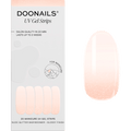 UV Gel Nagelfolien, Gel Strips Nude Glitter Babyboomer Doonails