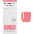 UV Gel Nagelfolien, Gel Strips Pediküre Lazy Flamingo Doonails