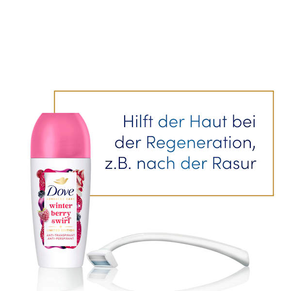 Antitranspirant Deo Roll-on Advanced Care winter berry swirl Dove