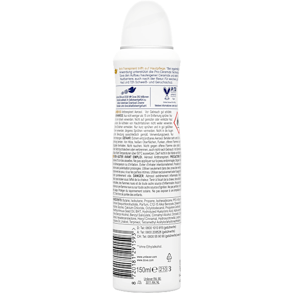Antitranspirant Deospray Advanced Care Invisible Dry Dove