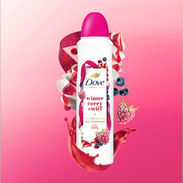Antitranspirant Deospray Advanced Care winter berry swirl Dove