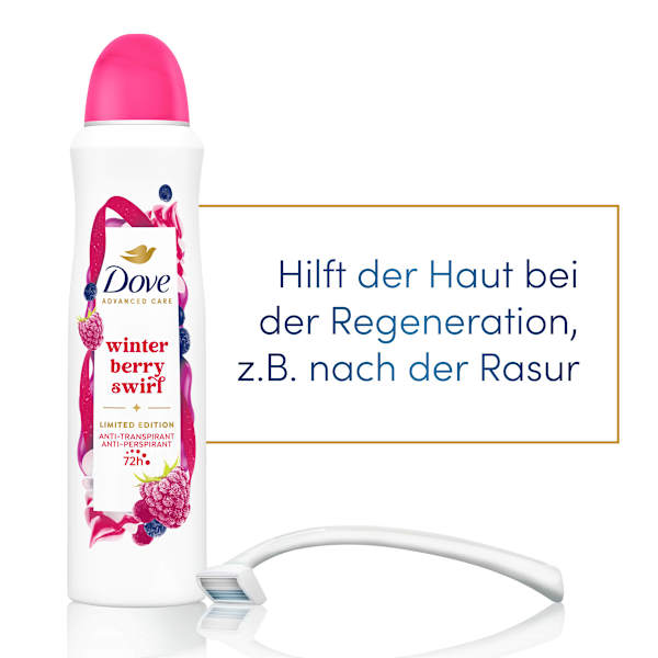 Antitranspirant Deospray Advanced Care winter berry swirl Dove