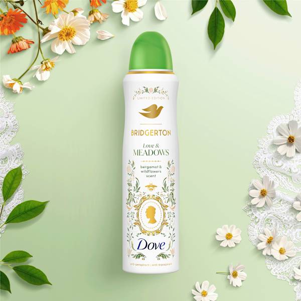 Antitranspirant Deospray Bridgerton Love & Meadows Dove