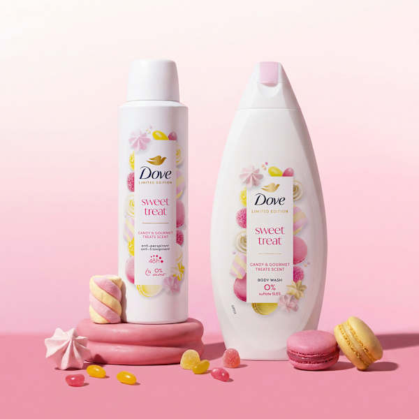 Antitranspirant Deospray Sweet Treat Candy & Gourmet Treats Scent Dove