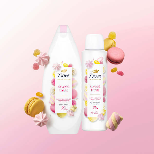 Antitranspirant Deospray Sweet Treat Candy & Gourmet Treats Scent Dove