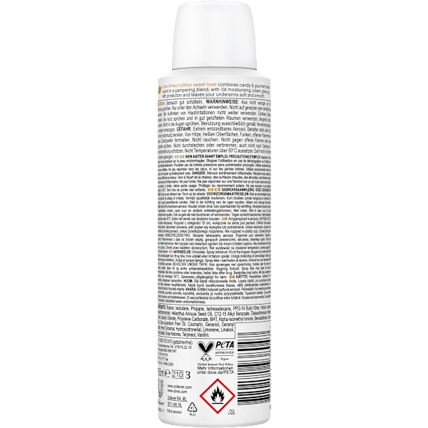 Antitranspirant Deospray Sweet Treat Candy & Gourmet Treats Scent Dove