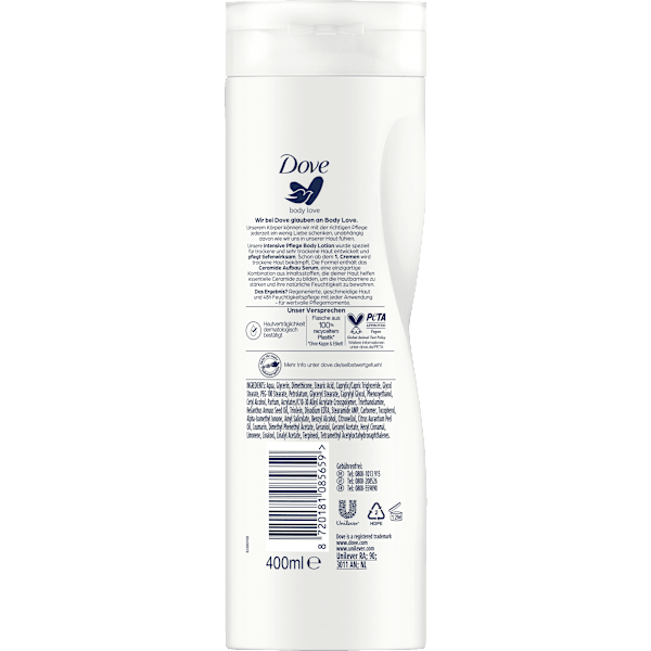 Bodylotion body love intensive Pflege Dove