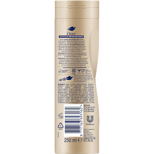 Bodylotion body love summer glow Dove
