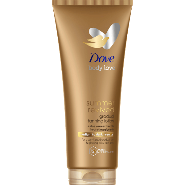 Bodylotion Tanning Medium to Dark Dove