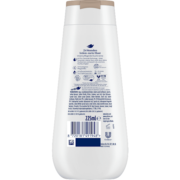 Duschcreme Advanced Care Seidig-Zart Dove