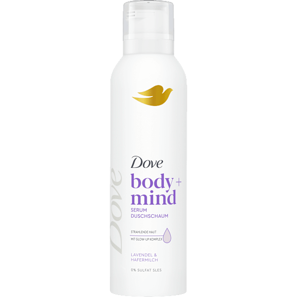 Duschschaum body+mind Lavendel & Hafermilch Dove