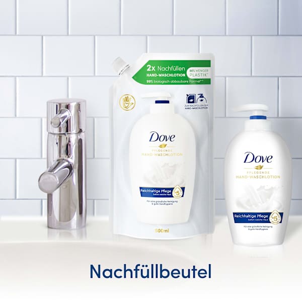 Flüssigseife, pflegende Handwaschlotion, Nachfüllpack Dove