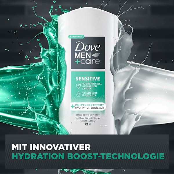Pflegedusche Sensitive 3in1 Dove MEN+CARE