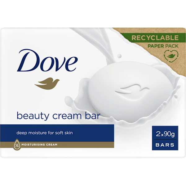 Seifenstück beauty cream (2x90g) Dove
