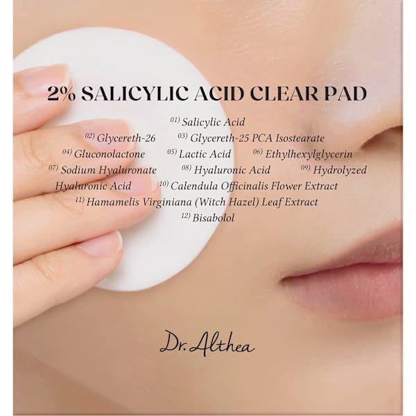 Dr. Althea 2% Salicylic Acid Clear Pad Dr. Althea
