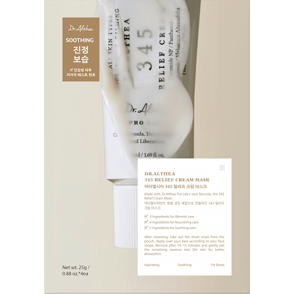 Gesichtsmaske 345 Relief Cream Dr. Althea