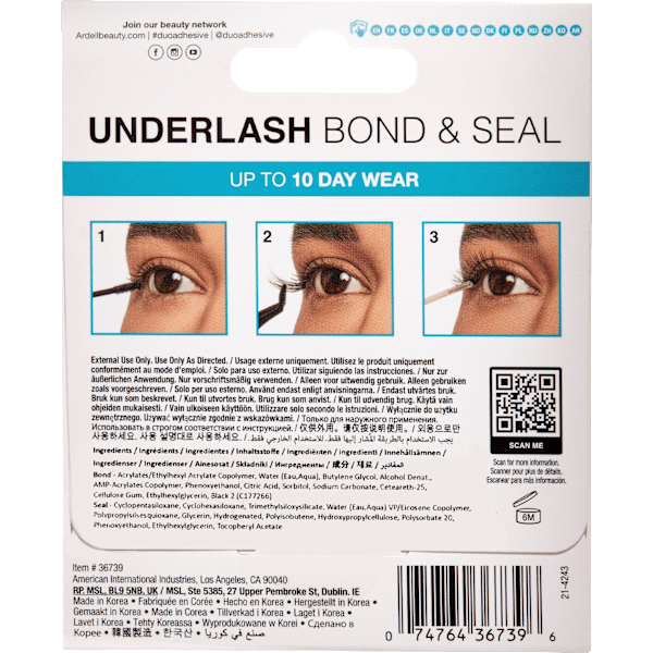 Wimpernkleber Underlash Bond & Seal DUO