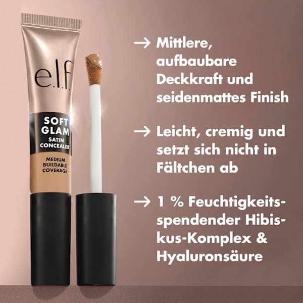 Concealer Soft Glam Satin 31 Medium Neutral e.l.f. Cosmetics