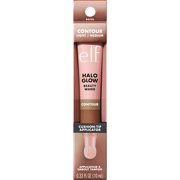 Contouring Cream Halo Glow Beauty Wand Light/Medium e.l.f. Cosmetics