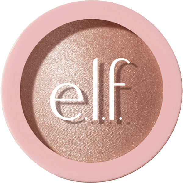 Highlighter Halo Glow Silky Powder Blush Money e.l.f. Cosmetics