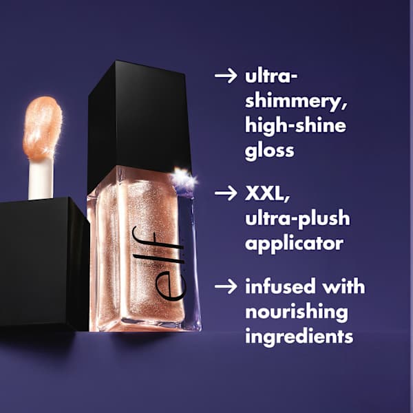Lippenöl Glow Reviver Glimmer Crystal Baller e.l.f. Cosmetics
