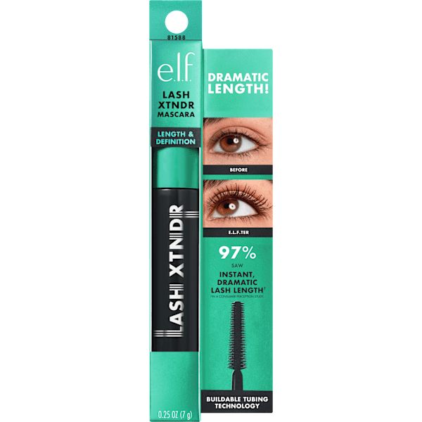 Mascara Lash XTNDR Pitch Black e.l.f. Cosmetics
