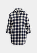 Lauren Ralph Lauren RELAXED FIT CHECK COTTON SHIRT
