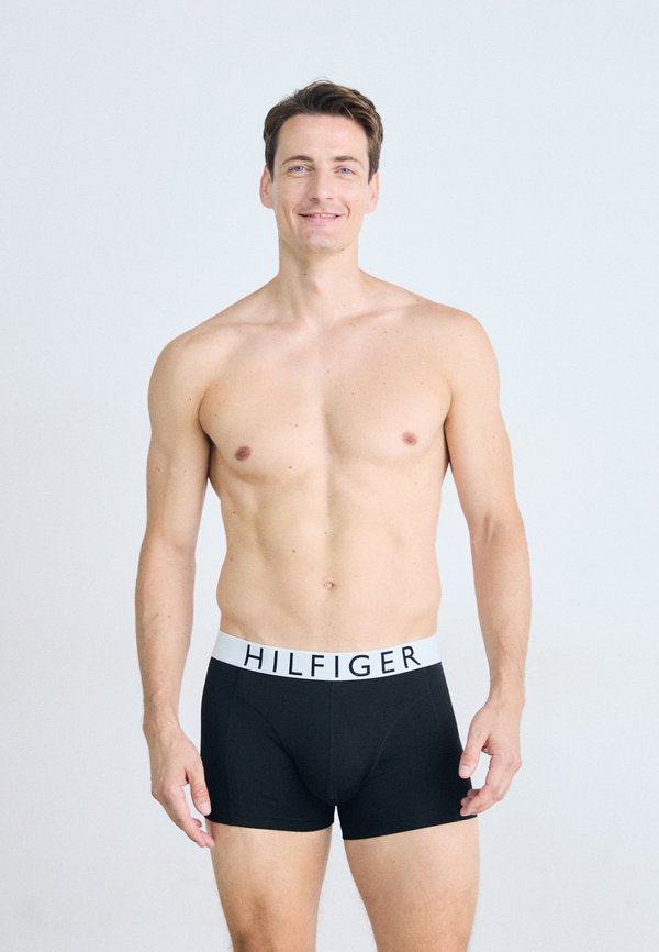 Tommy Hilfiger TRUNK 3 PACK - Trunks - black/white