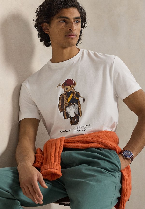 Polo Ralph Lauren CUSTOM SLIM FIT POLO BEAR T-SHIRT