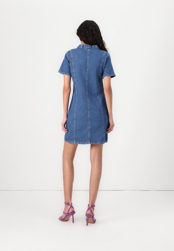 ONLY ONLSIGRID BUTTON MIDI DRESS
