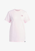 adidas Sportswear ADIDAS SPORTSWEAR TRAVEL LOOSE GRAPHIC T-SHIRT - Print T-shirt - distilled pink