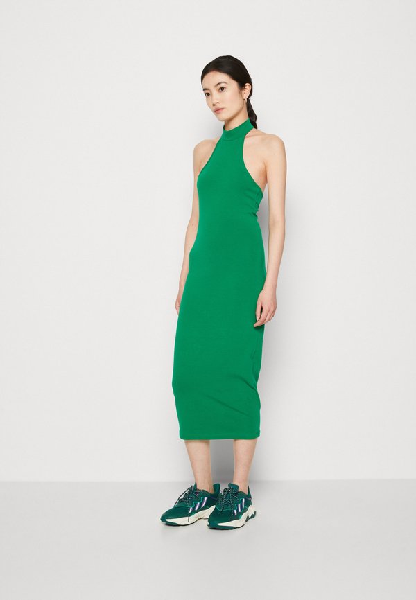 Neon & Nylon AYA HALTER NECK LONG DRESS