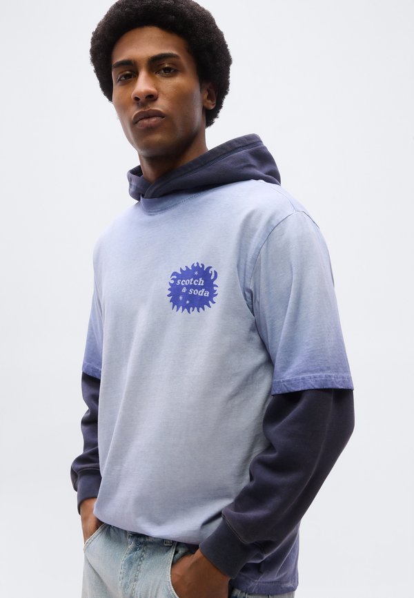 Scotch & Soda FRONT AND BACK ARTWORK LOOSE FIT COLDDYED
