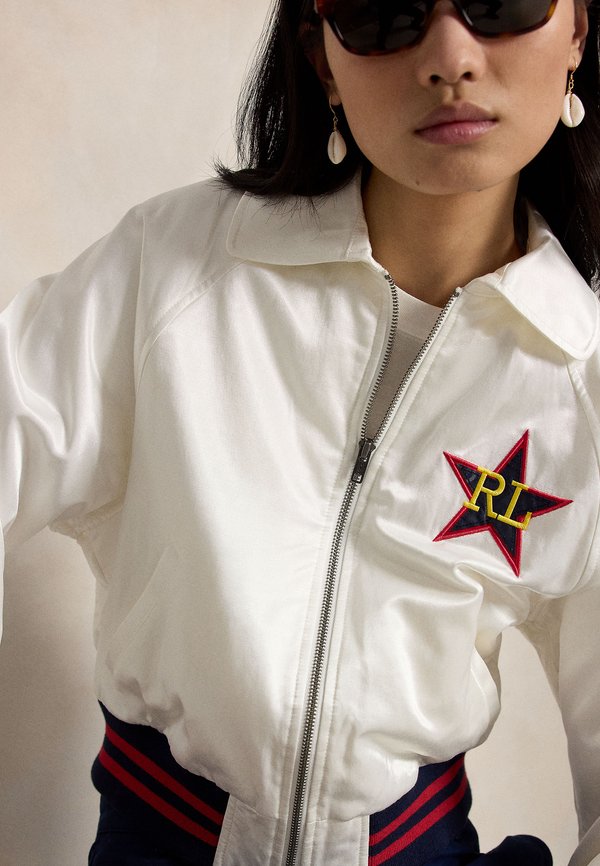 Polo Ralph Lauren LOGO SATIN JACKET
