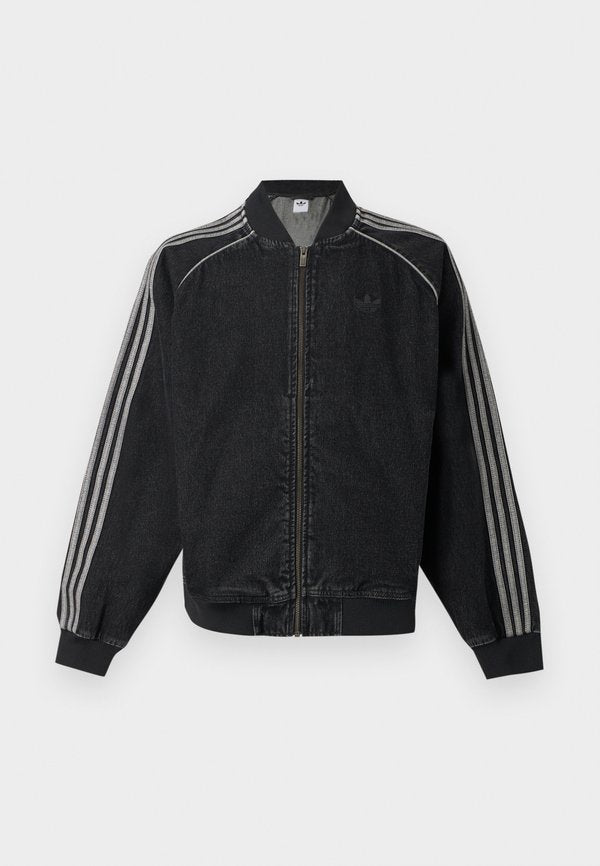 adidas Originals UNISEX - Denim jacket - true black denim