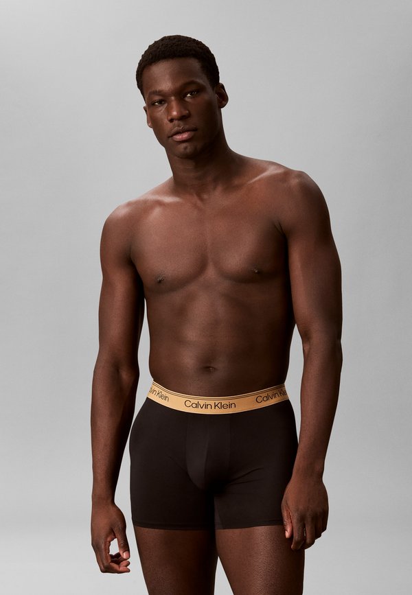 Calvin Klein Underwear BRIEF 7 PACK - Trunks - black/harbor mist/bronze flash, olive/night, convoy/plein air
