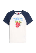 Tommy Jeans GRAPHIC SLIM RAGLAN T-SHIRT