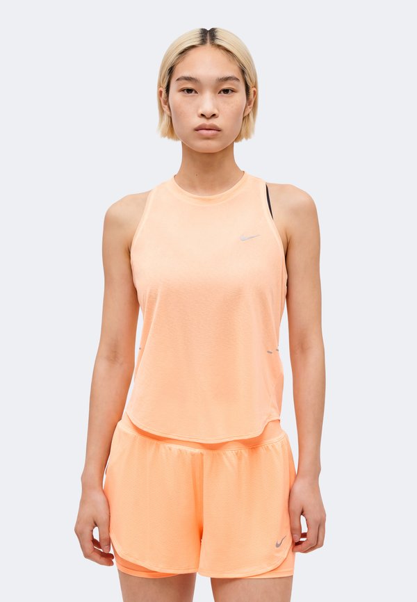 Nike Performance SWIFT TANK - Top - orange pulse/photon dust/white