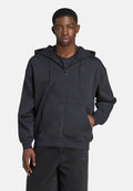 adidas Originals ADIDAS ORIGINALS ADIDAS ADICOLOR OVERSIZE FULL-ZIP HOODIE - Zip-up sweatshirt - black black