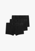 Bershka 3-PACK - Trunks - black