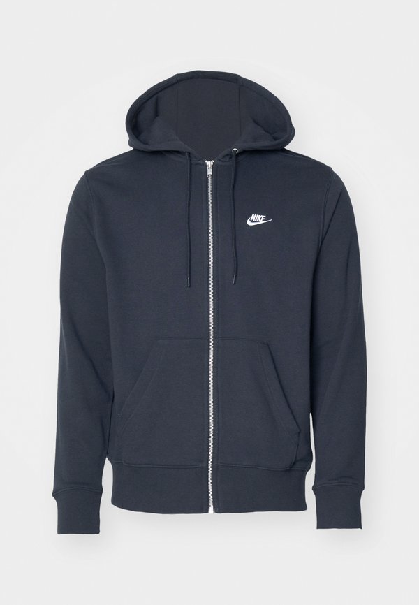 Nike Sportswear Zip-up sweatshirt - black/white