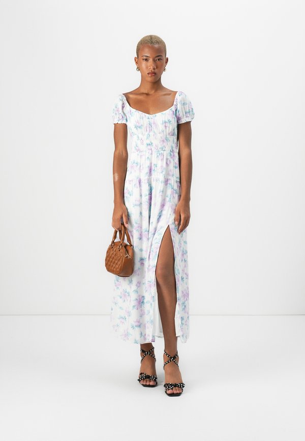 Hollister Co. SMOCKED WAIST MAXI DRESS