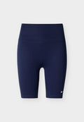 Nike Performance W NK DF ONE HR 8" SHRT USEAM - Leggings - midnight navy/white