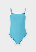 Nike Swim RIPPLE TEXTURE SQUARE NECK ONE PIECE