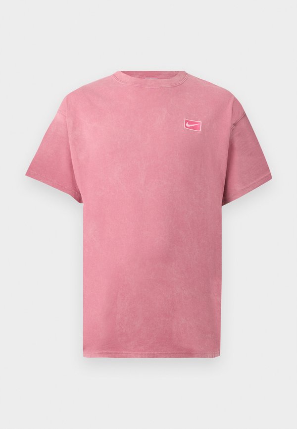 Nike Sportswear TEE UNISEX - Print T-shirt - desert berry