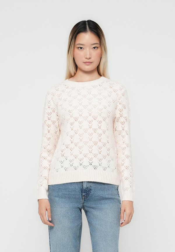 JDY JDYAMANDA LIFE O-NECK PULLOVER